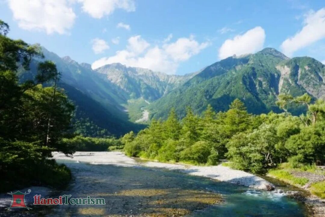 Kamikochi mùa hạ (Nhật Bản)