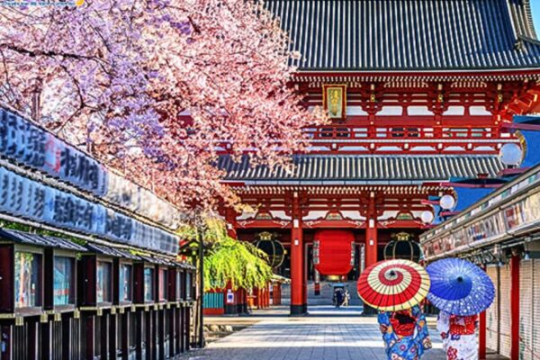 Ngôi đền cổ Asakusa Kannon (Nhật Bản)