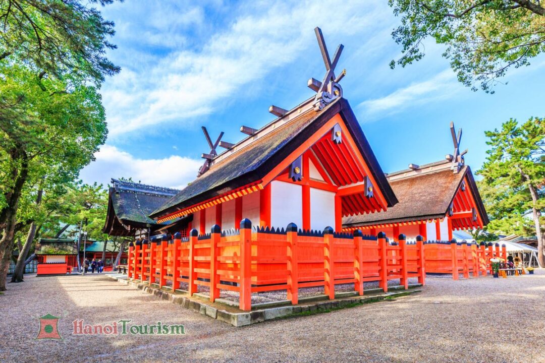 Ngôi đền cổ Sumiyoshi Taisha (Nhật Bản)