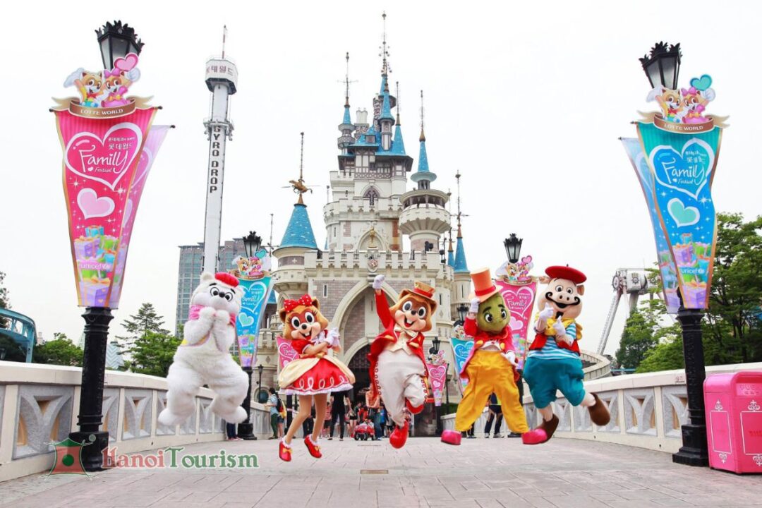 Công viên giải trí Everland - Hàn Quốc