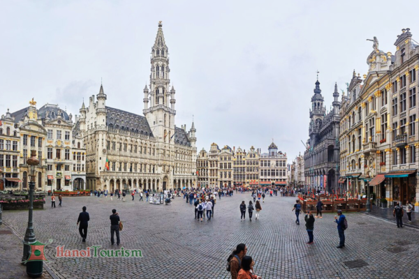 Quảng trường lớn Grote Markt - Brussels - Hà Lan