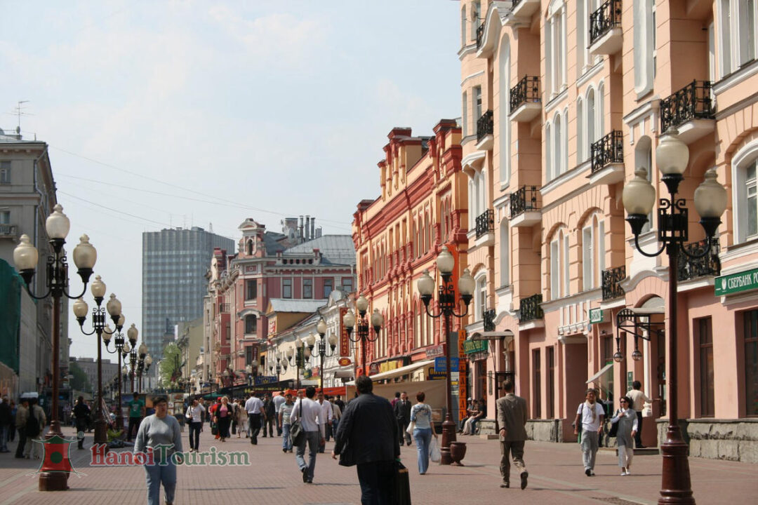 Phố cổ Arbat -Moscow, Nga