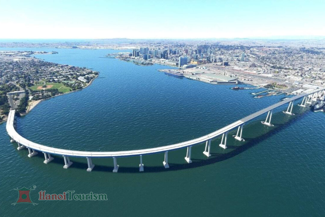 Cây cầu tuyệt đẹp bắc qua vịnh San Diego - Hoa Kỳ