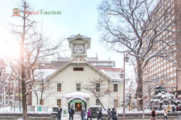 Tháp Đồng hồ Sapporo - Nhật Bản