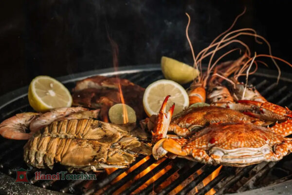 Buffet nướng BBQ tại nhà hàng ở Pattaya