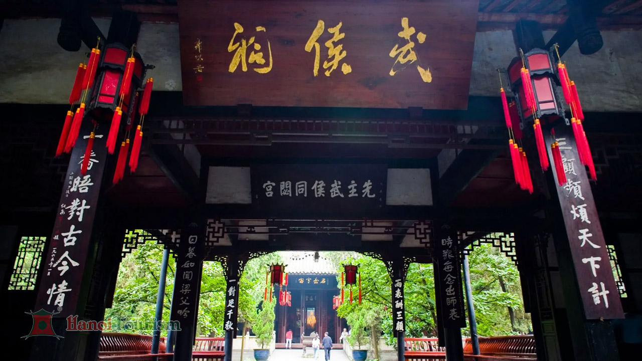 Đền Wohou - Thành Đô - Trung Quốc