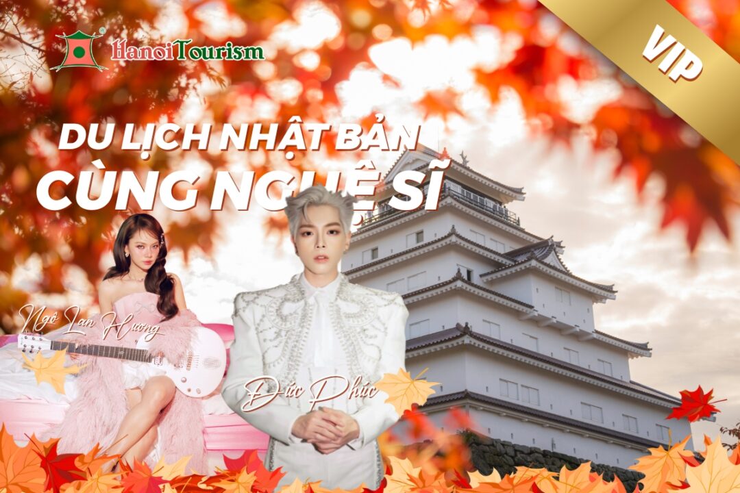 Du lịch Nhật Bản cùng nghệ sĩ V-POP Việt Nam - VIP