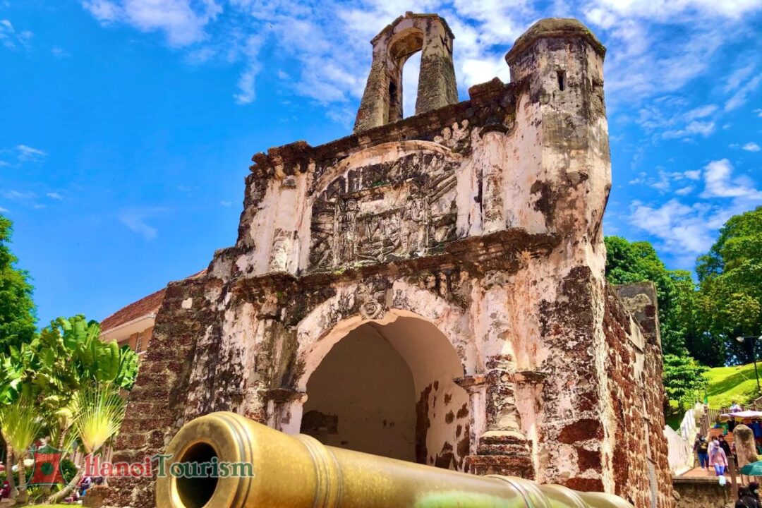 Pháo đài cổ Bồ Đào Nha - Mallacca - Malaysia
