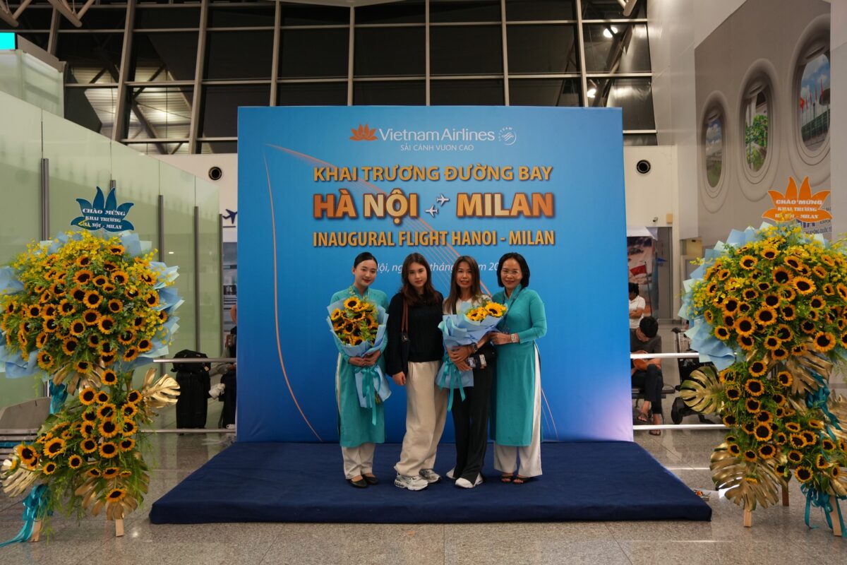 Vietnam Airlines khai trương đường bay thẳng Milan 5
