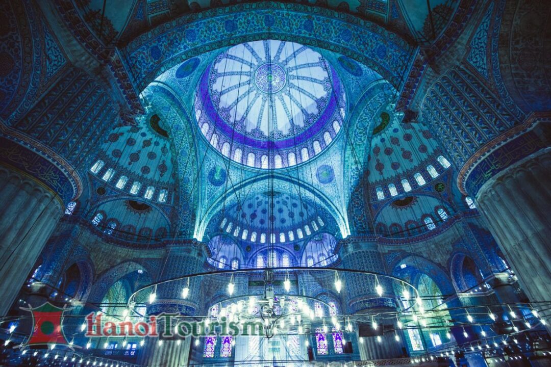 Đền thờ Xanh (Blue Mosque) - Istanbul - Thổ Nhĩ Kỳ