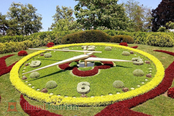Đồng hồ hoa (L'Horloge Fleurie) - Geneva - Thụy sĩ