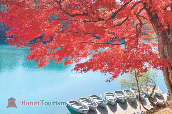 Hồ Ngũ Sắc - Fukushima - Nhật Bản - Mùa thu