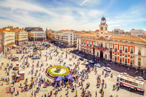 Puerta del Sol (Cổng Mặt Trời) – Madrid-Tây Ban Nha