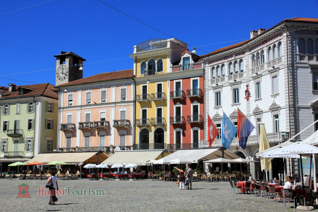 Quảng trường Piazza Grande – Locarno- Thụy Sĩ