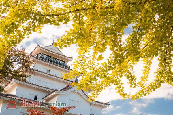Thành Tsuruga (Lâu đài Tsuruga) 1 - Fukushima - Nhật Bản - Mùa thu