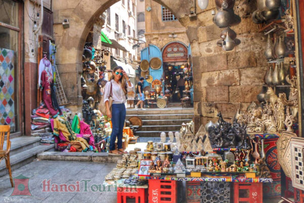 chợ cổ Khan El Khalili - Ai Cập