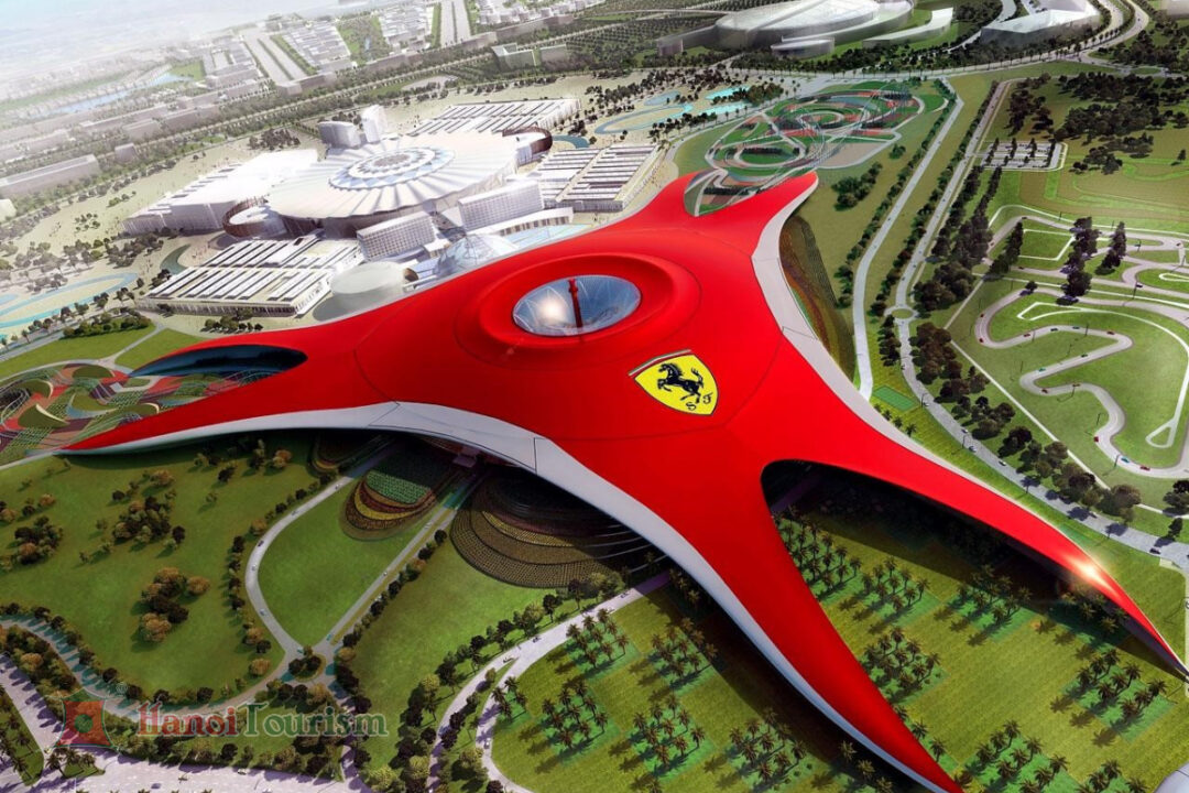 công viên Ferrari World - Abu Dhabi - UAE