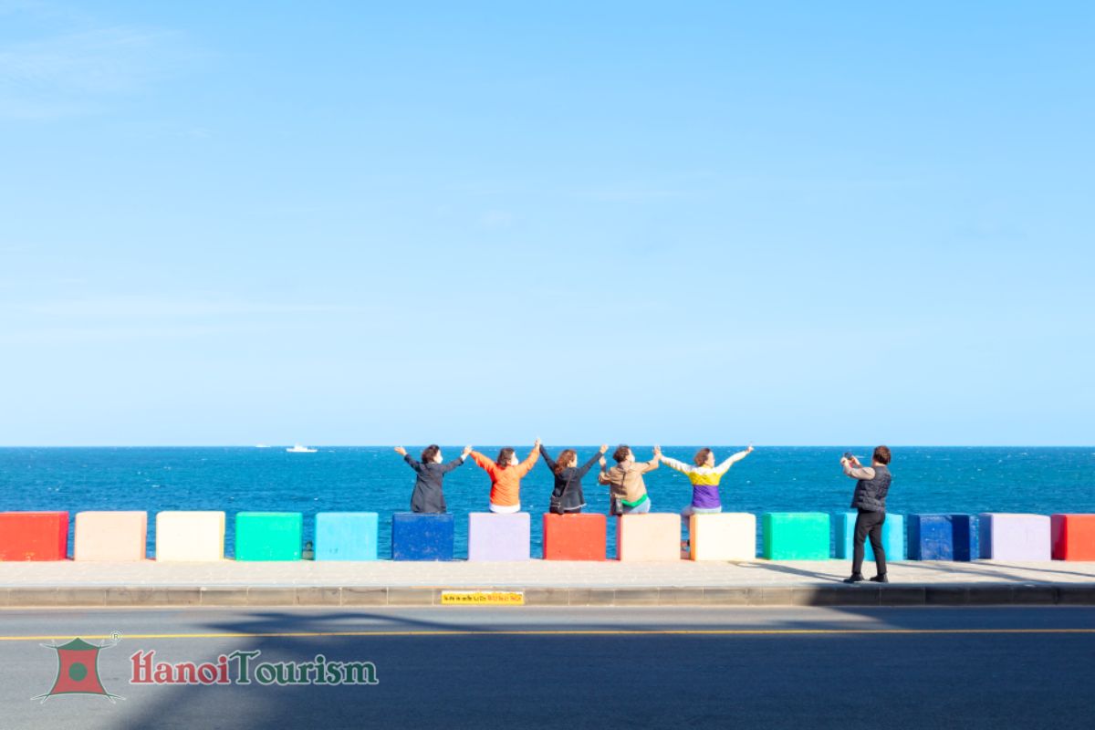 Con đường cầu vồng ven biển (Dodu Rainbow Coastal Road) - Đảo Jeju - Hàn Quốc