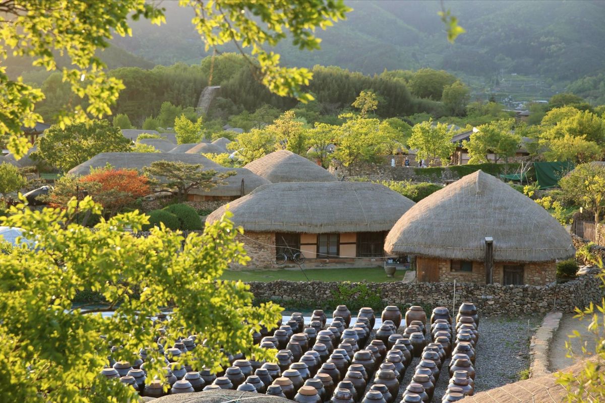 Làng dân tộc Seongeup - - Đảo Jeju - Hàn Quốc