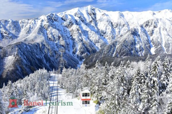 Shinhotaka Ropeway - Nhật Bản - Mùa đông