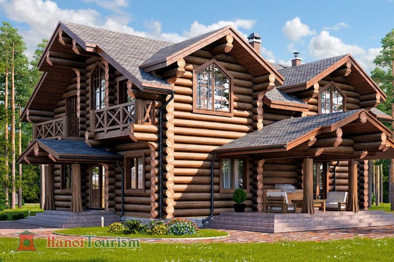 Kiến trúc nhà gỗ nước Nga