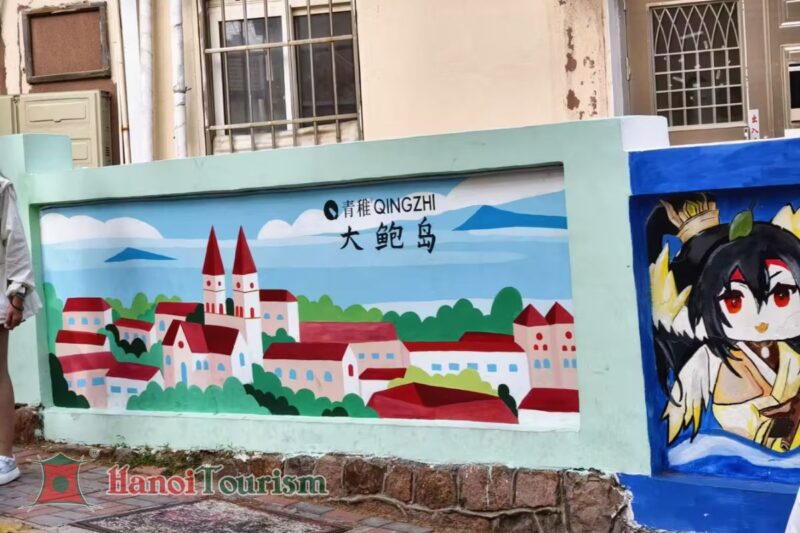 Phố hoạt hình Miyazaki đường Long Giang