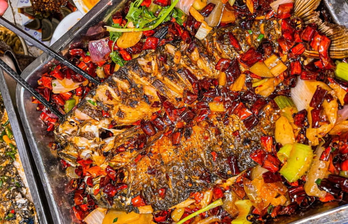 Cá nướng Trùng Khánh - Trung Quốc