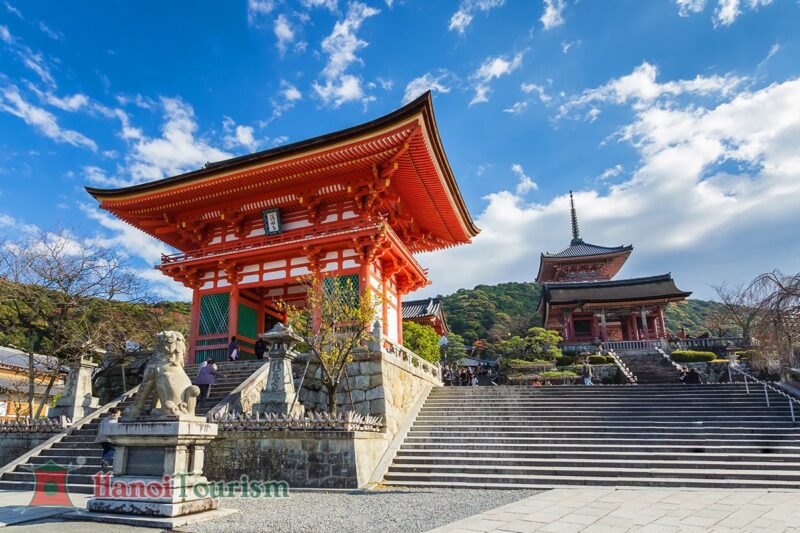Chùa Kiyomizu-dera - Nhật Bản - Mùa thu