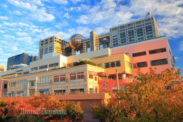 Đảo nhân tạo Odaiba - Tokyo - Nhật Bản - Mùa thu