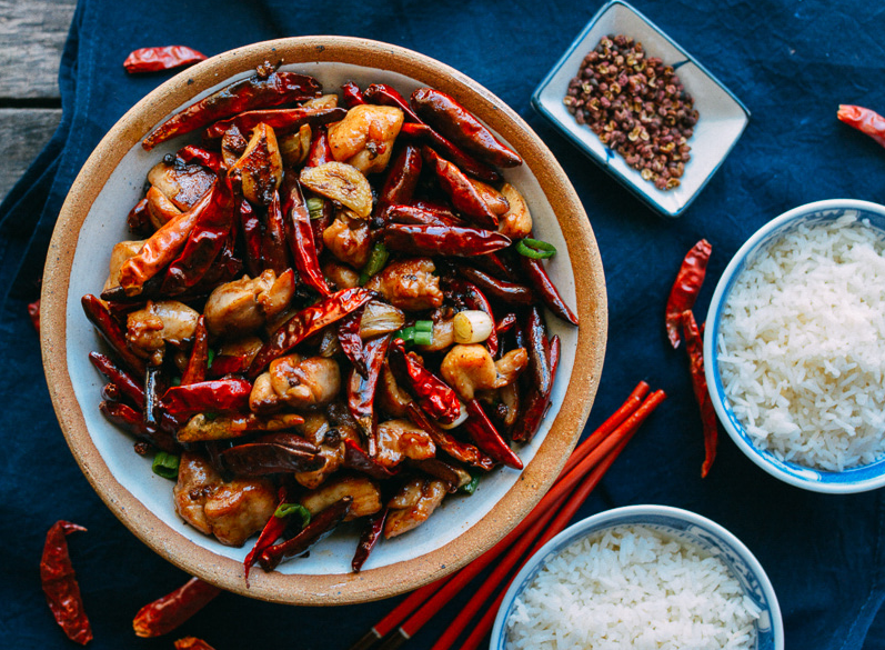 Gà cay Trùng Khánh - Trung Quốc