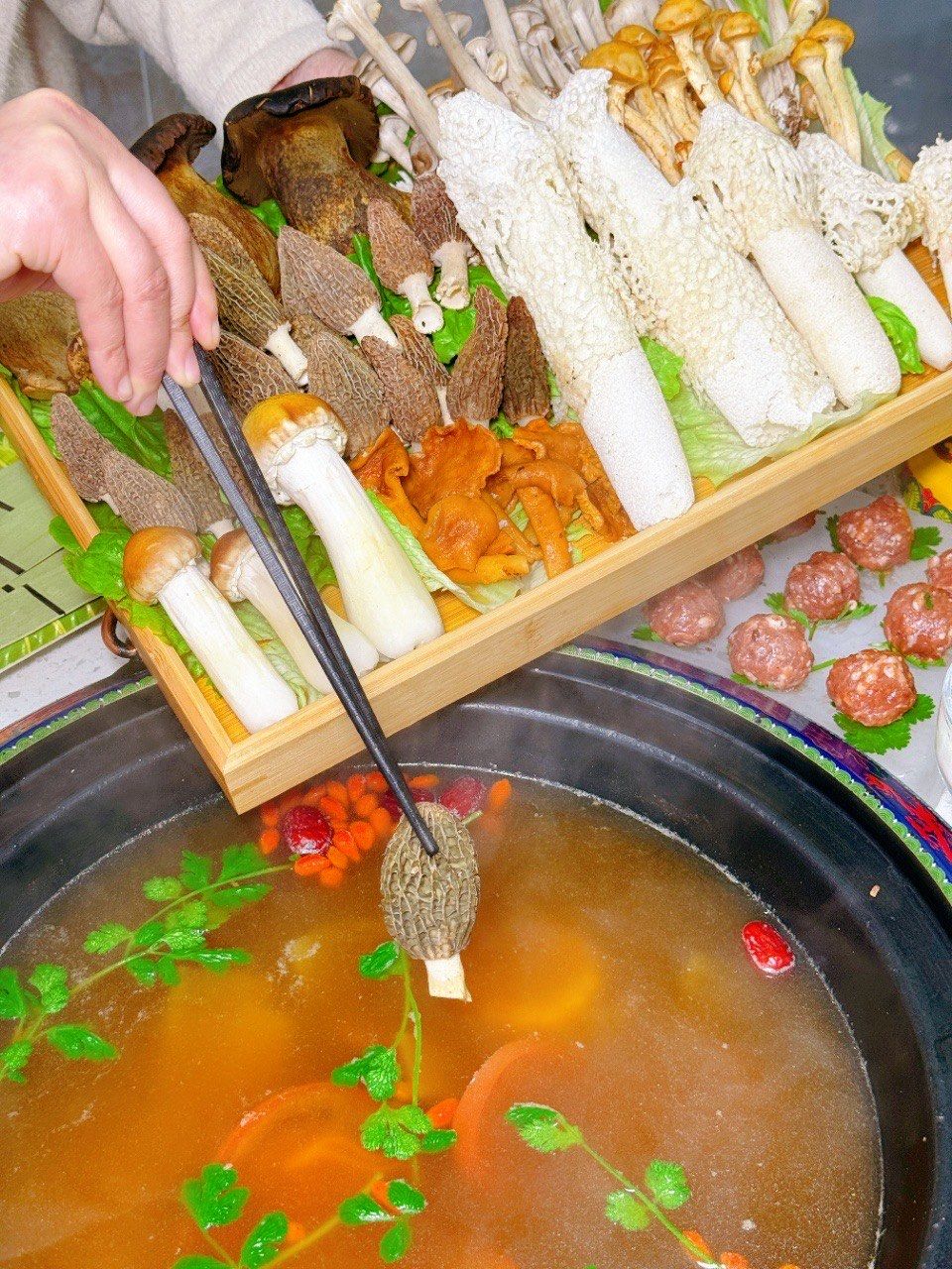 Nấm rừng - Đặc sản Cửu Trại Câu