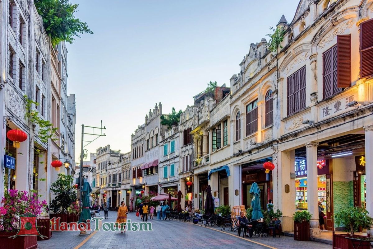 Phố cổ Kỳ Lầu - Hải Khẩu - Trung Quốc