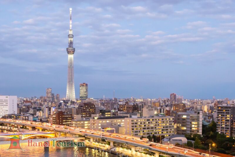 Tháp truyền hình Tokyo Skytree - Tokyo - Nhật Bản